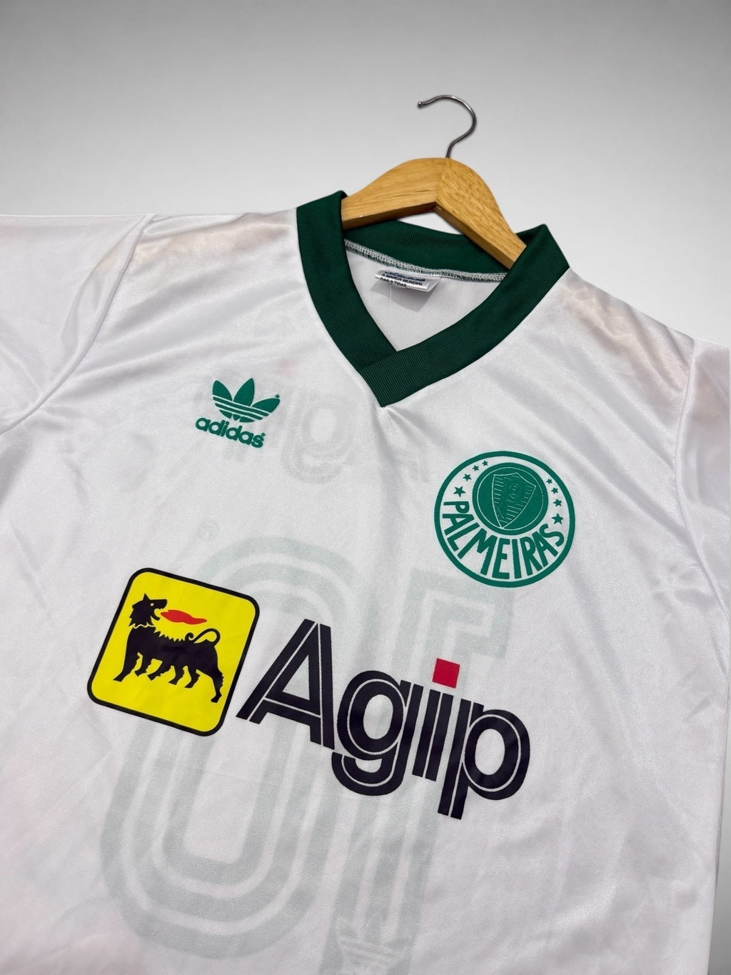 CAMISA PALMEIRAS BRANCA 1987 AGIP