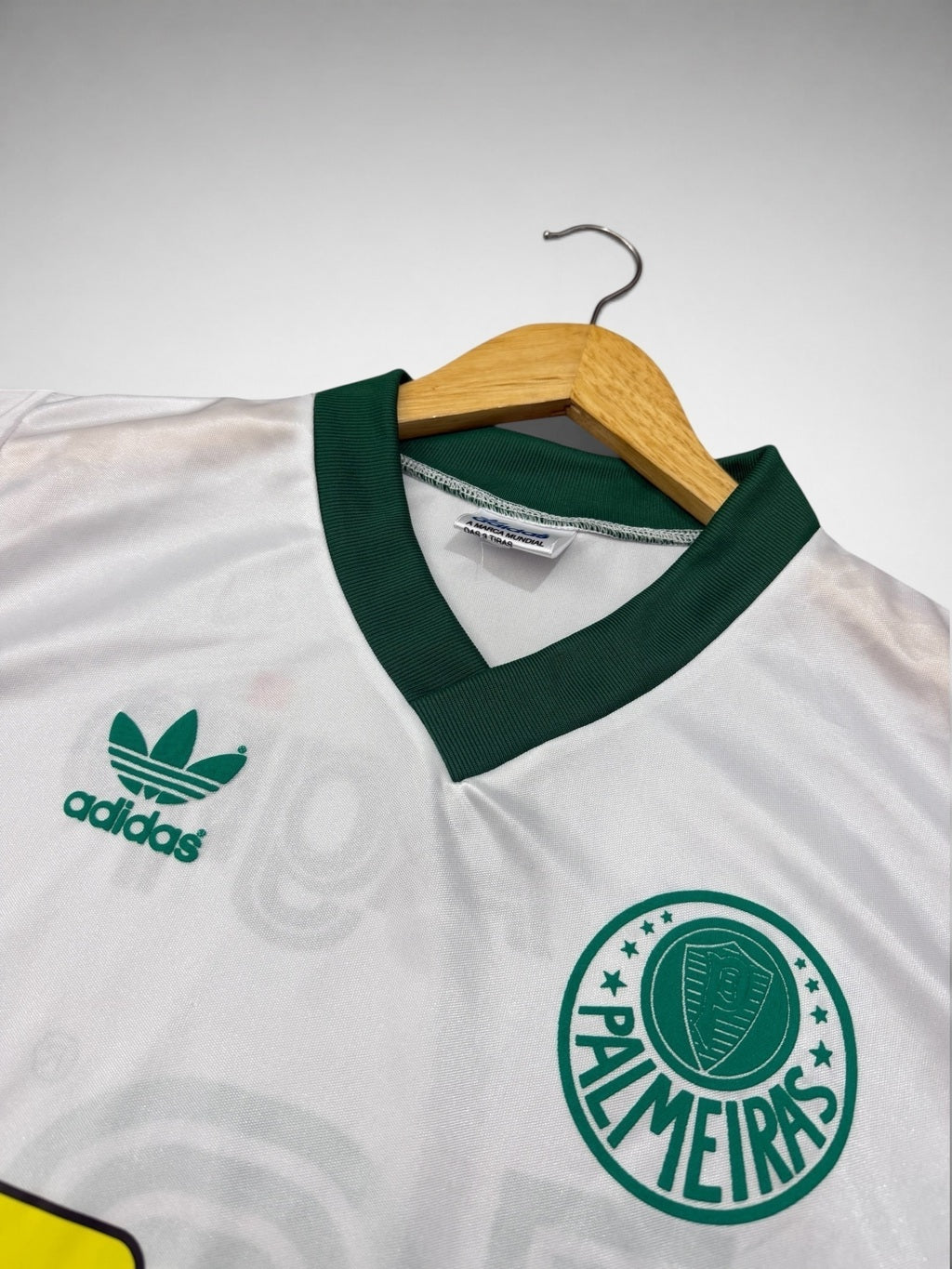 CAMISA PALMEIRAS BRANCA 1987 AGIP