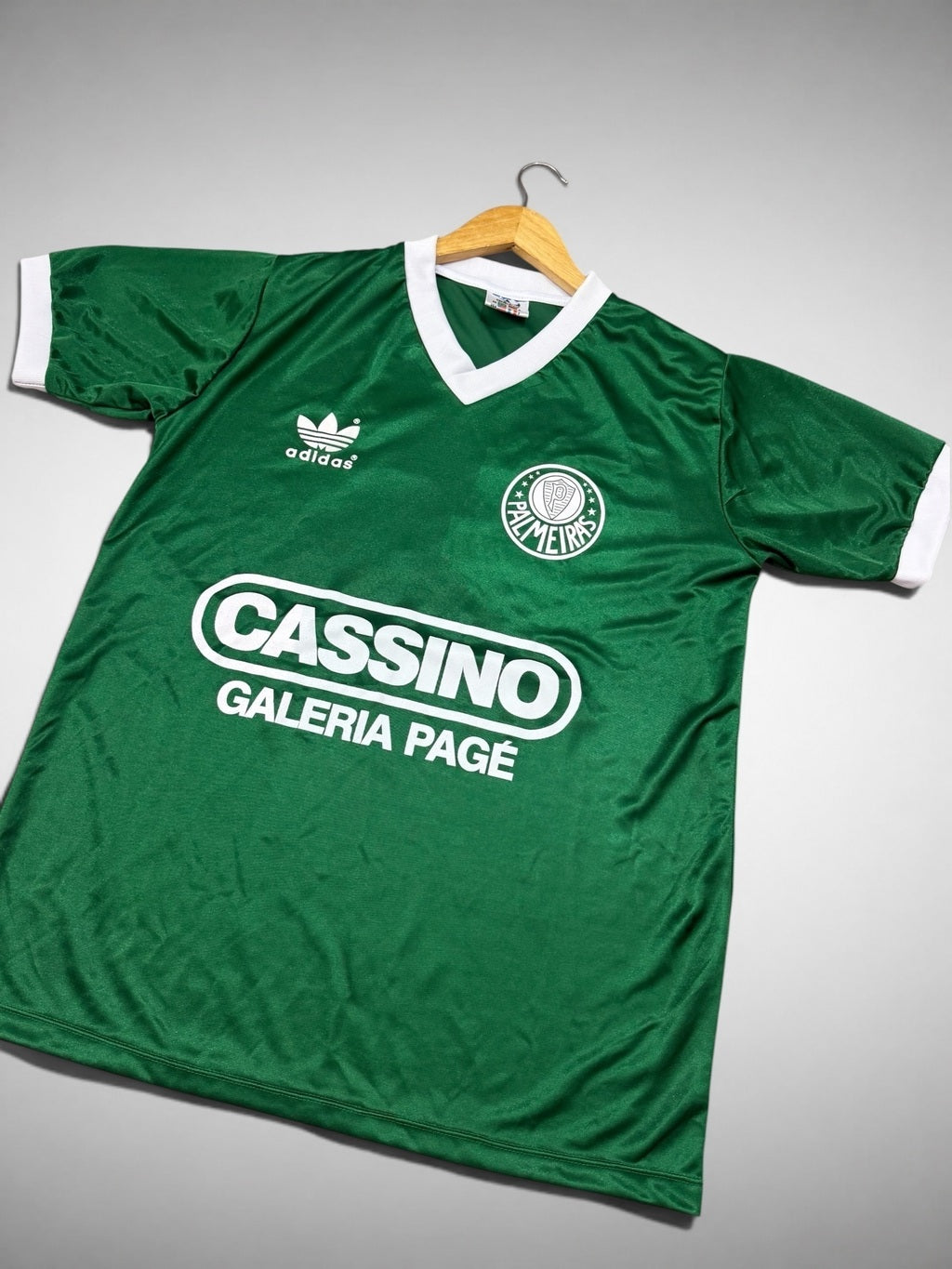 CAMISA PALMEIRAS 1986 GALERIA PAGE BRILHOSA