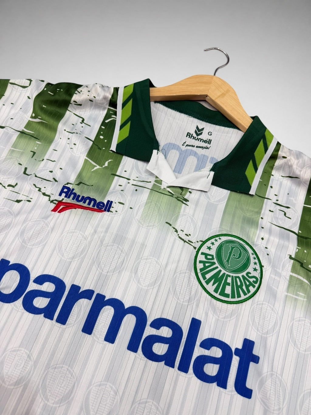 CAMISA PALMEIRAS BRANCA 1996 “Rivaldo”