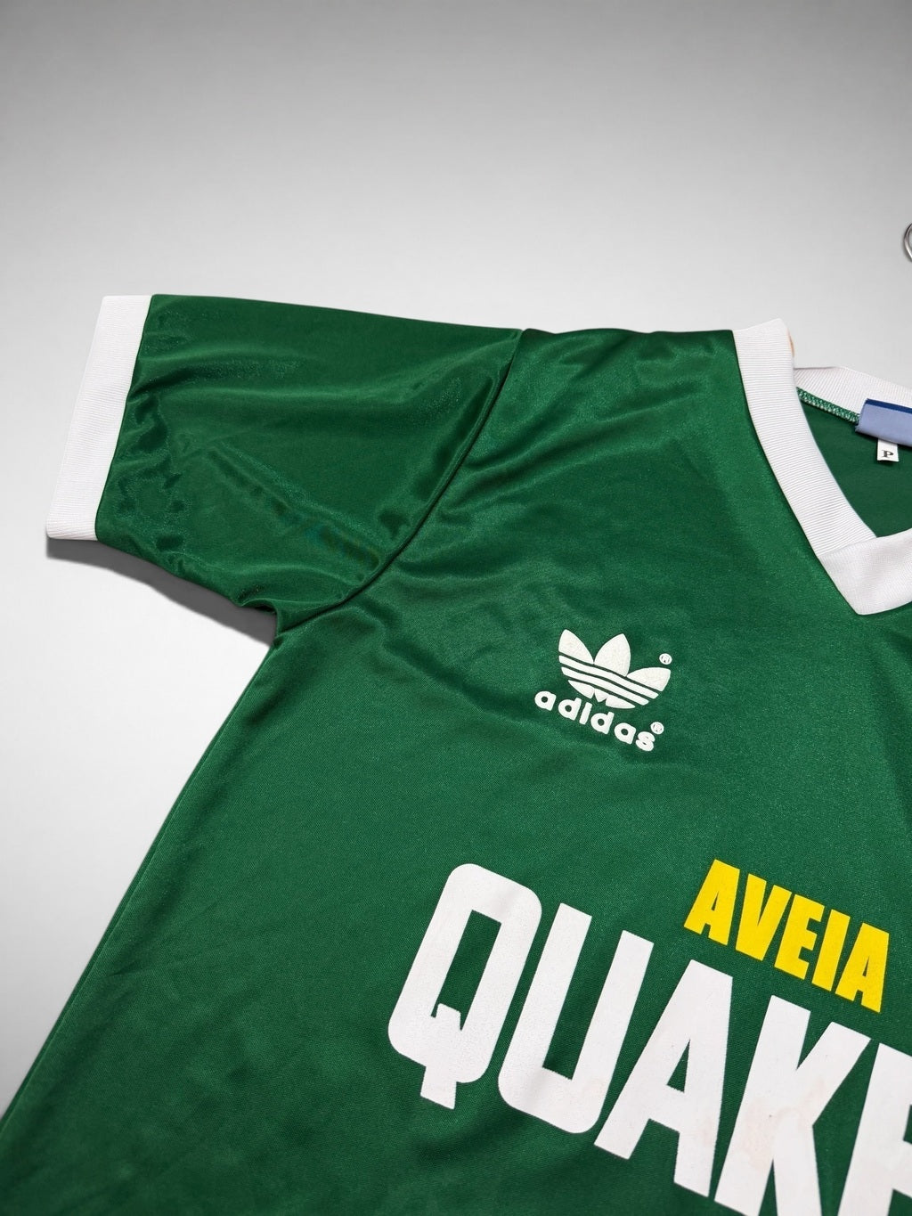 CAMISA PALMEIRAS 1984 “Despedida Ademir da Guia” AVEIA QUAKER