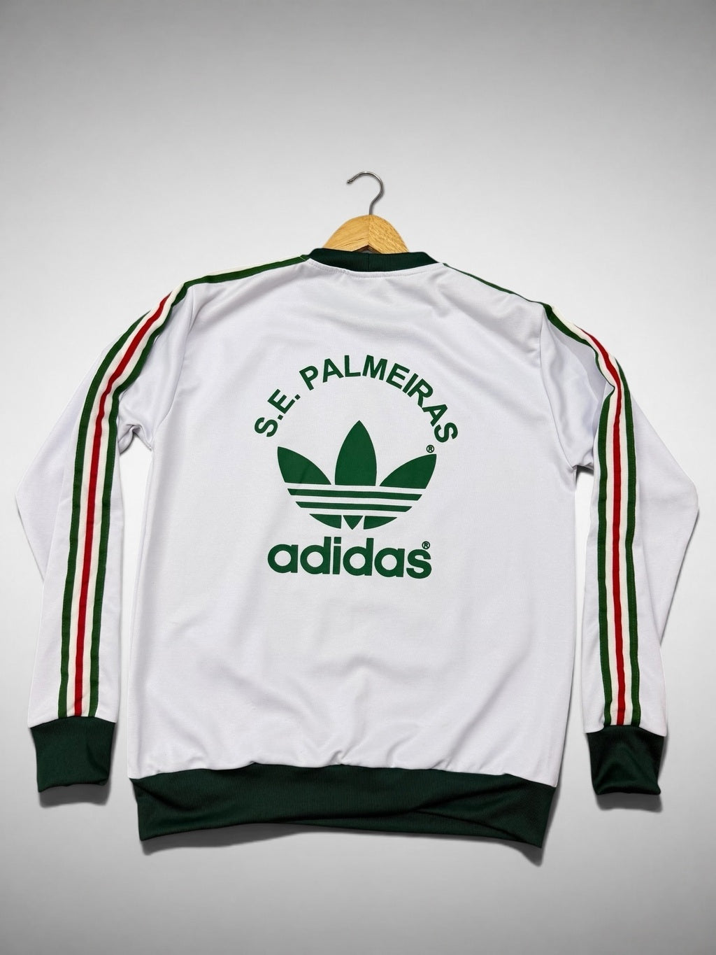 MOLETOM BRANCO PALMEIRAS ANOS 80 PALESTRA