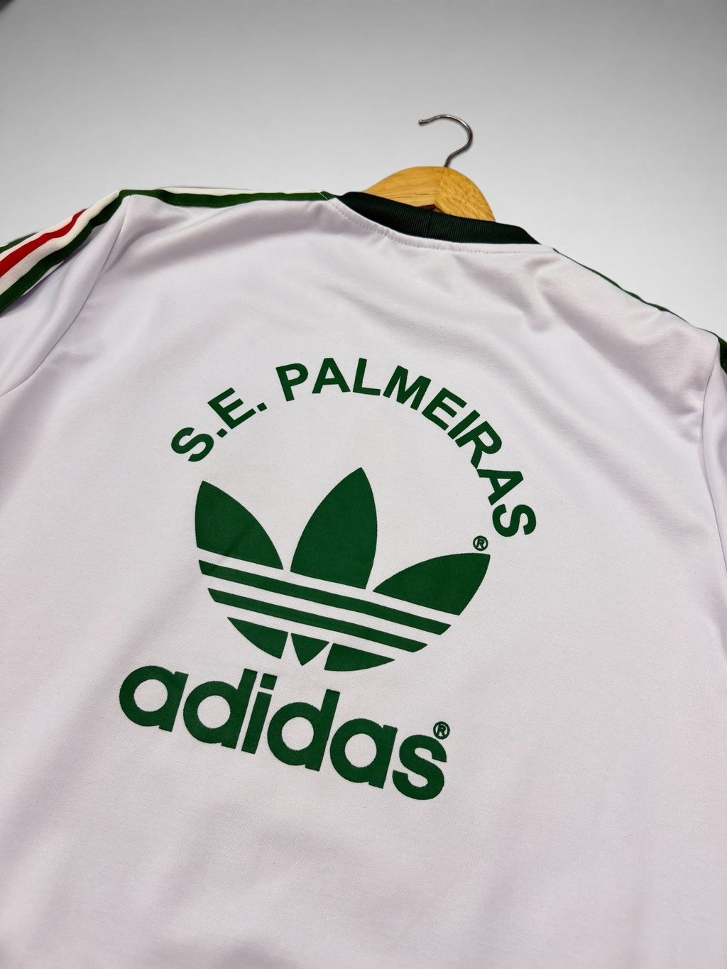 MOLETOM BRANCO PALMEIRAS ANOS 80 PALESTRA