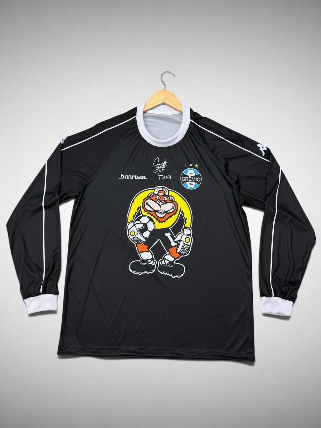 CAMISA GOLEIRO GRÊMIO 2005 PRETA “Tavarelli”