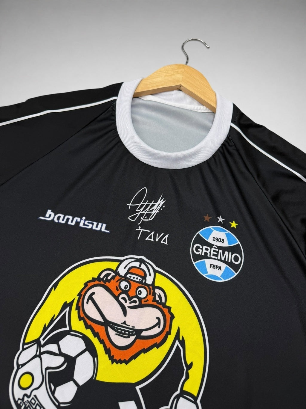 CAMISA GOLEIRO GRÊMIO 2005 PRETA “Tavarelli”
