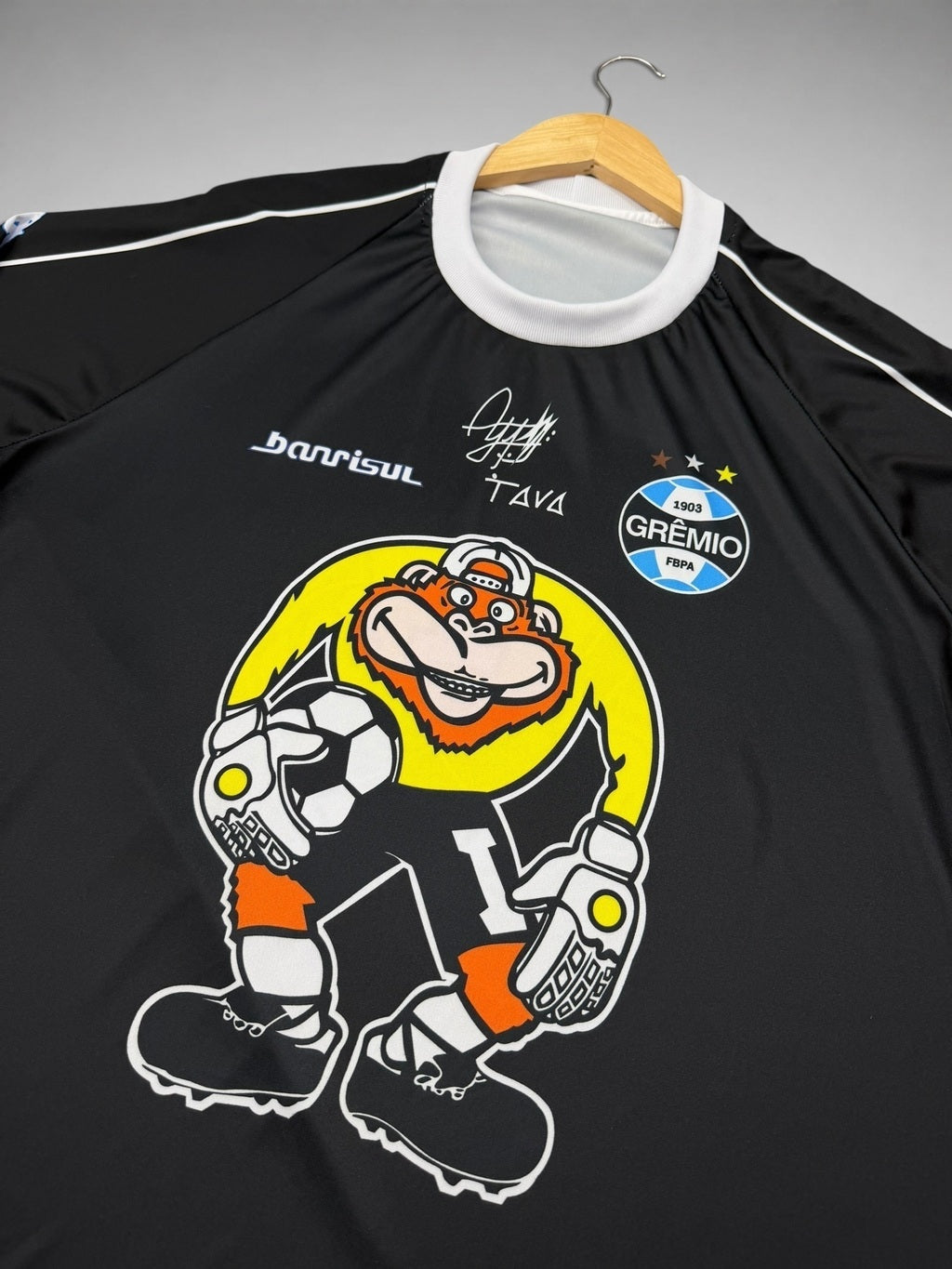 CAMISA GOLEIRO GRÊMIO 2005 PRETA “Tavarelli”