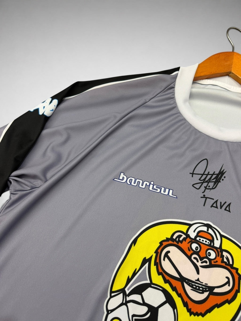 CAMISA GOLEIRO GRÊMIO 2005 CINZA “Tavarelli”