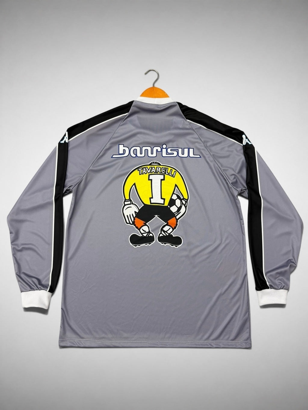CAMISA GOLEIRO GRÊMIO 2005 CINZA “Tavarelli”