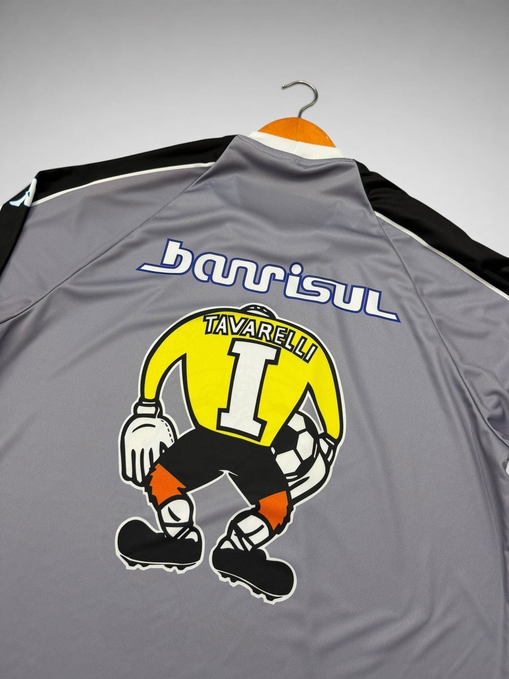 CAMISA GOLEIRO GRÊMIO 2005 CINZA “Tavarelli”