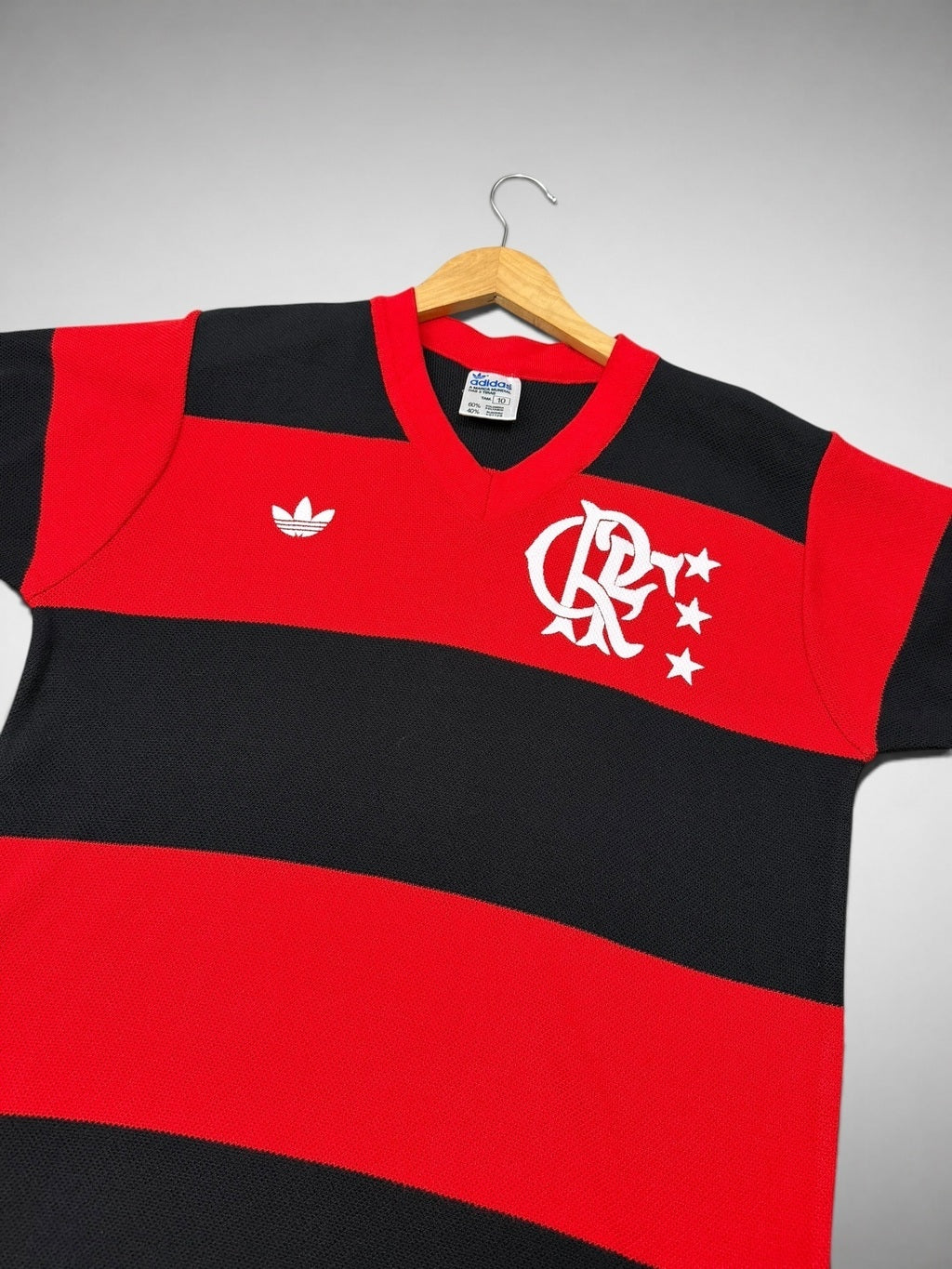 CAMISA MALHA FURADINHA FLAMENGO 1981 “Zico”