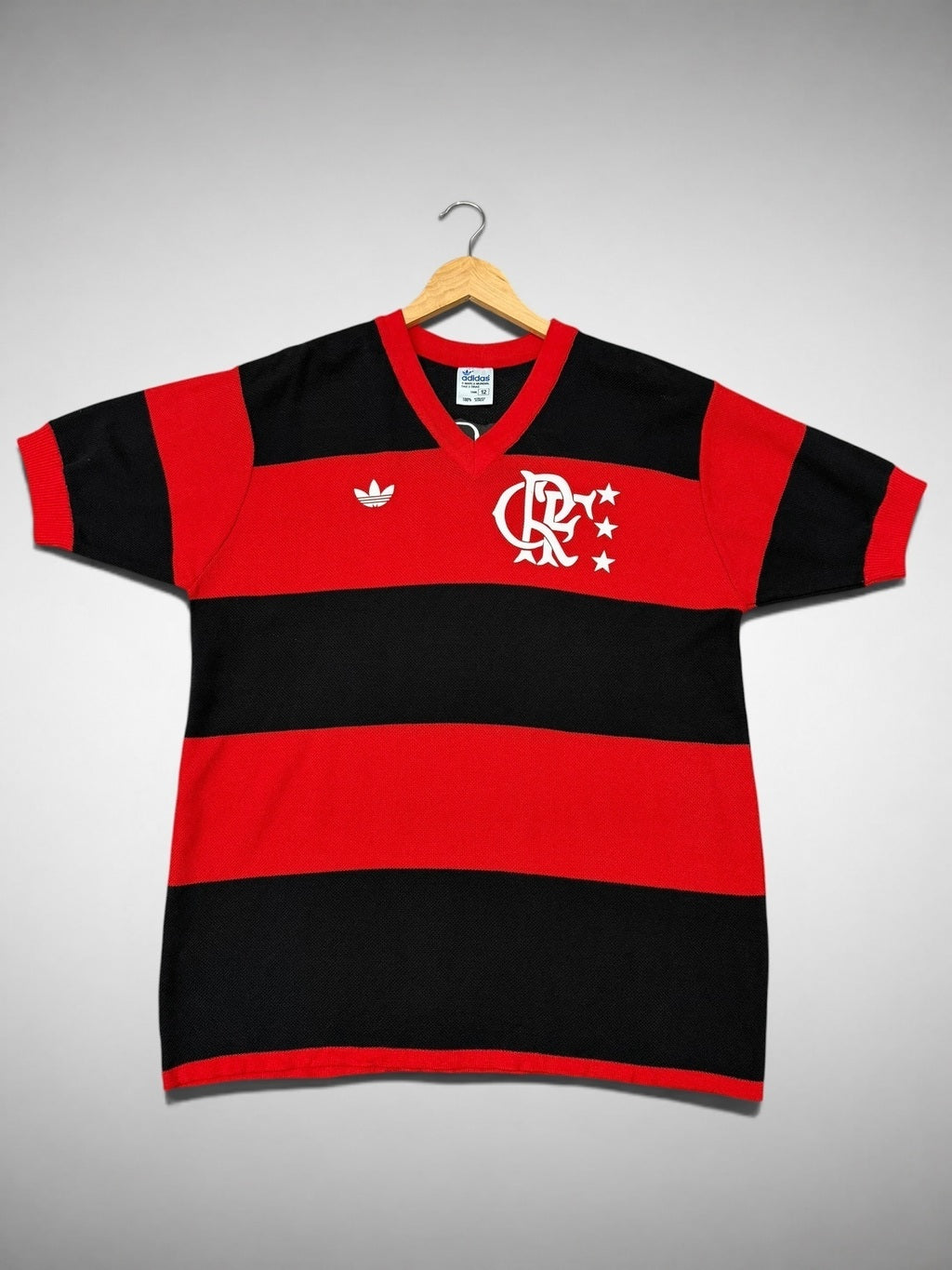 CAMISA MALHA FLAMENGO 1981 FURADINHA 1981 “Zico” NOME BORDADO