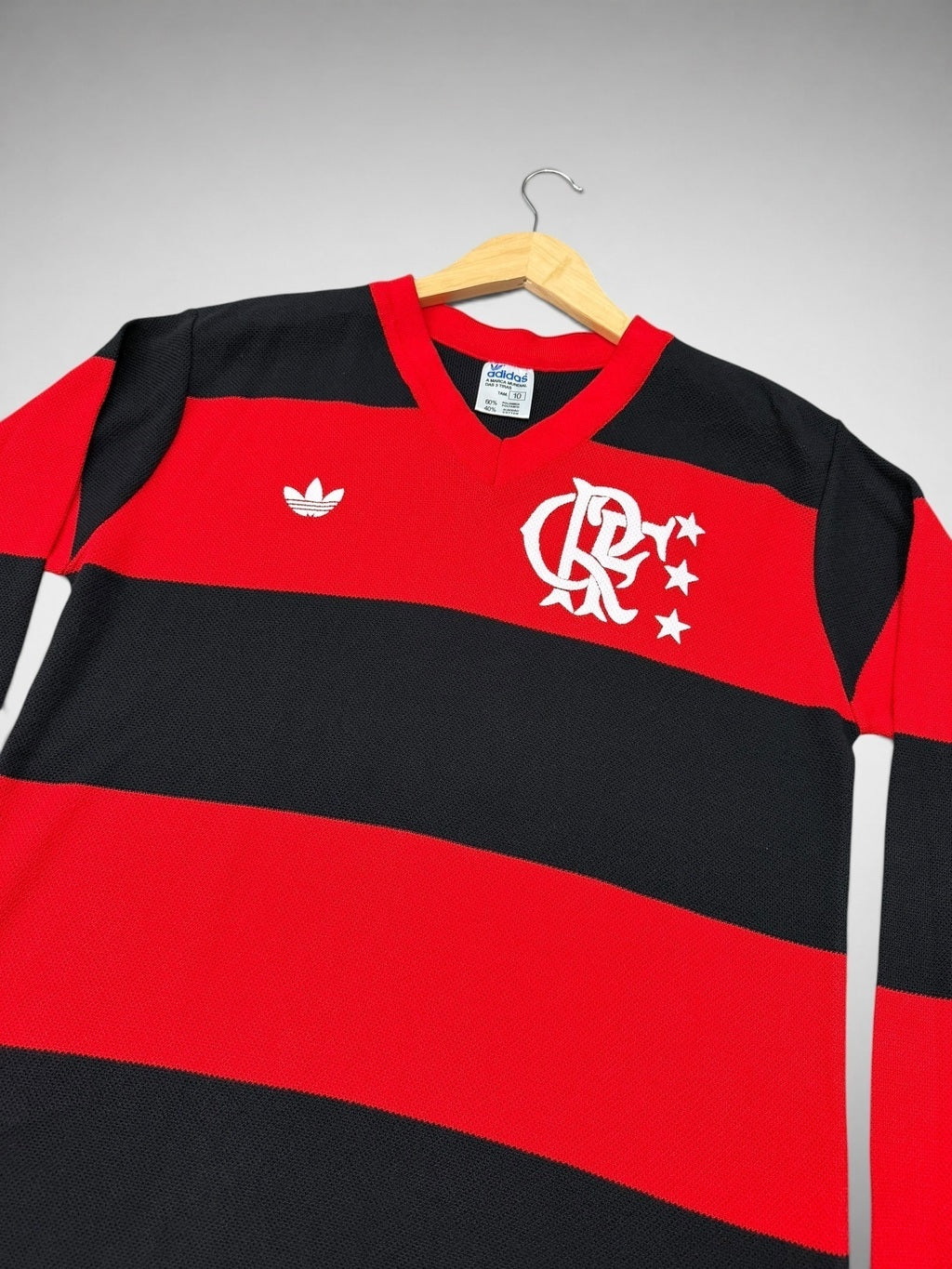 CAMISA MALHA FURADINHA FLAMENGO 1981 “Zico”