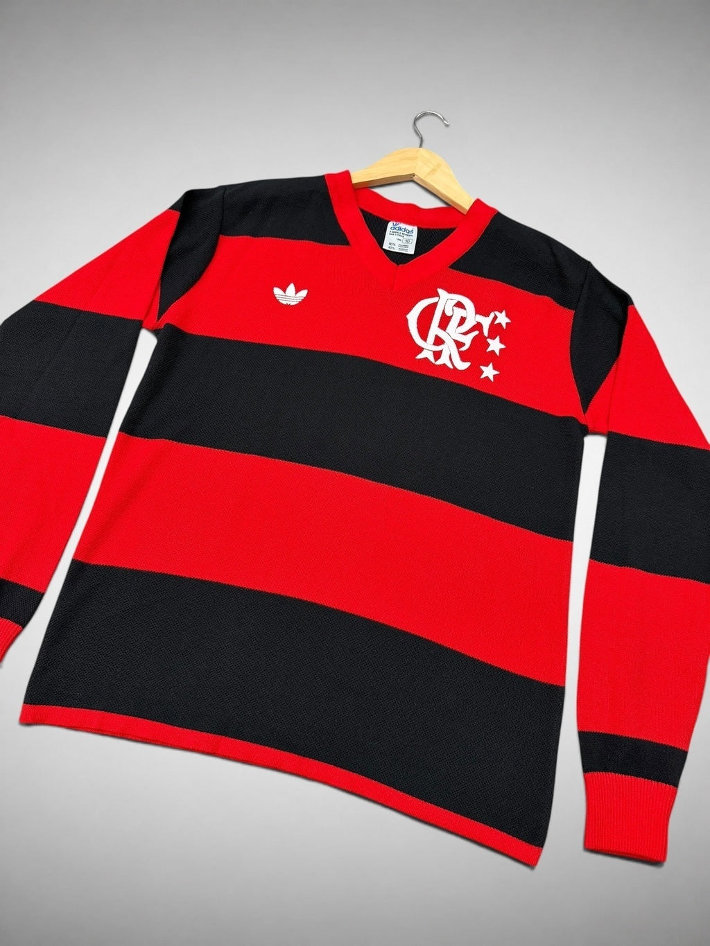 CAMISA MALHA FURADINHA FLAMENGO 1981 “Zico”