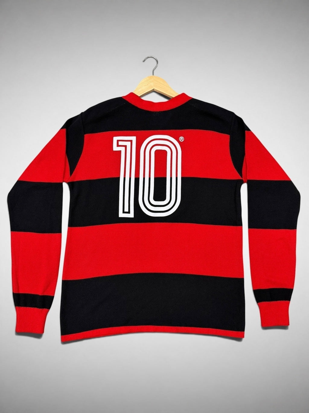 CAMISA MALHA FURADINHA FLAMENGO 1981 “Zico”