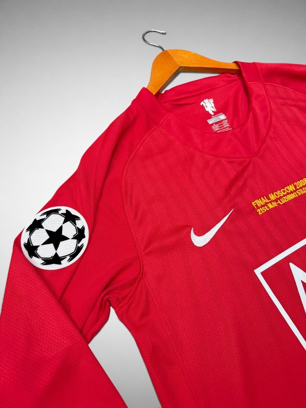 CAMISA LONGA MANCHESTER UNITED 2007/8 “Cristiano Ronaldo” FINAL