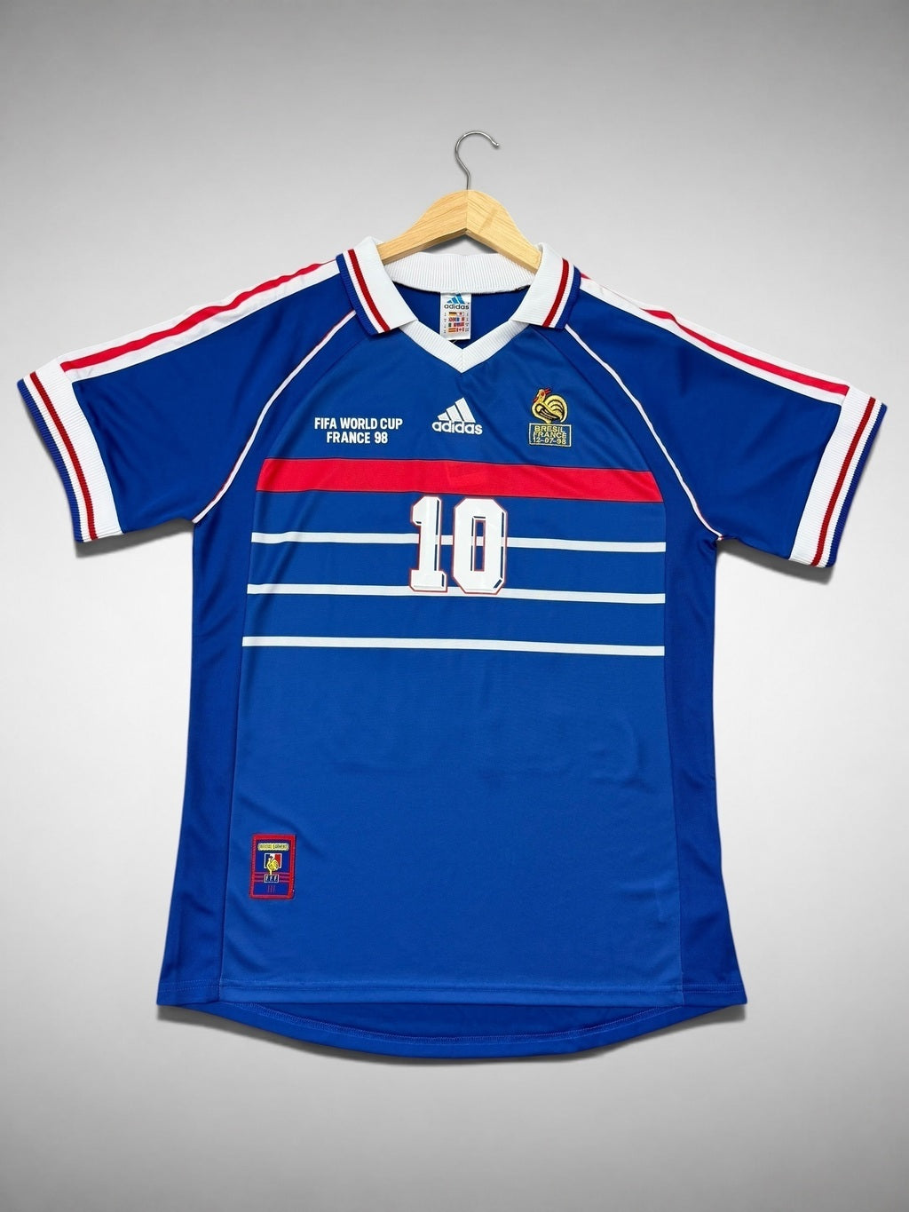 CAMISA FRANÇA MUNDIAL 1998 “Zidane”