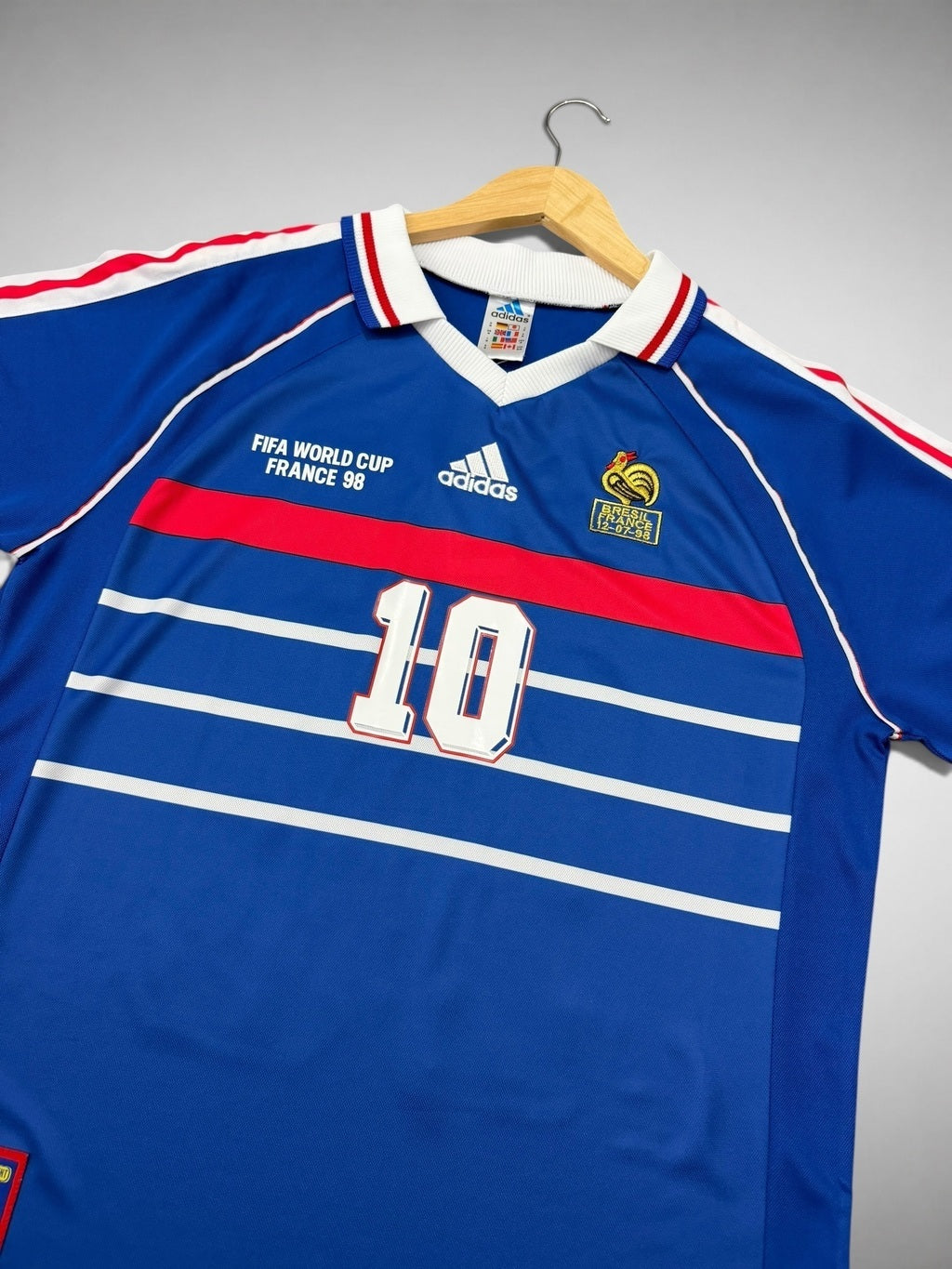 CAMISA FRANÇA MUNDIAL 1998 “Zidane”