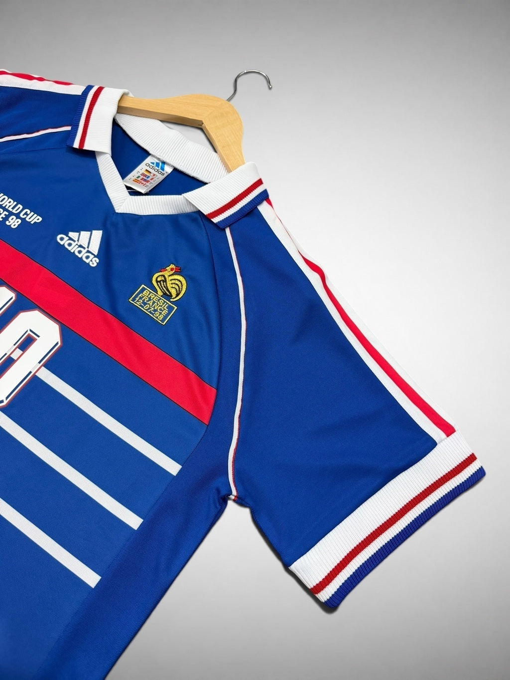 CAMISA FRANÇA MUNDIAL 1998 “Zidane”