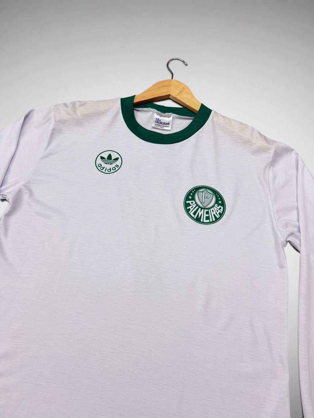 CAMISA LONGA BRANCA PALMEIRAS 1980 “Jorginho”