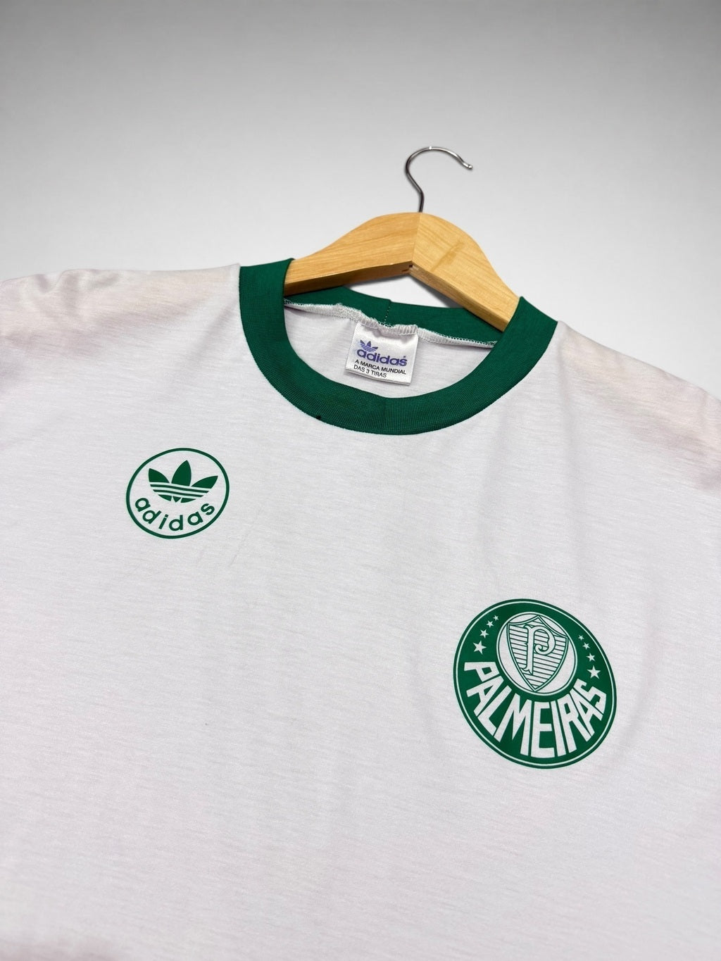 CAMISA LONGA BRANCA PALMEIRAS 1980 “Jorginho”
