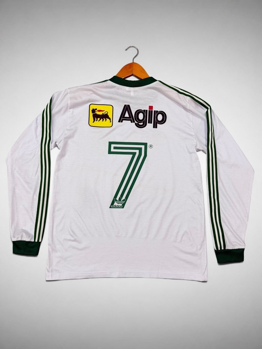 CAMISA LONGA PALMEIRAS 1987 “Tato” AGIP BRANCA