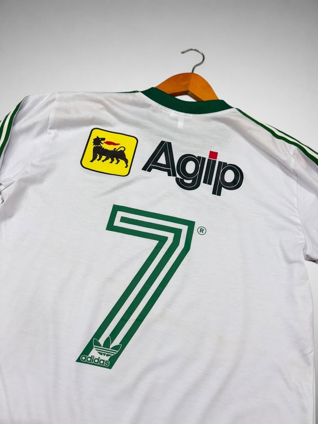 CAMISA LONGA PALMEIRAS 1987 “Tato” AGIP BRANCA