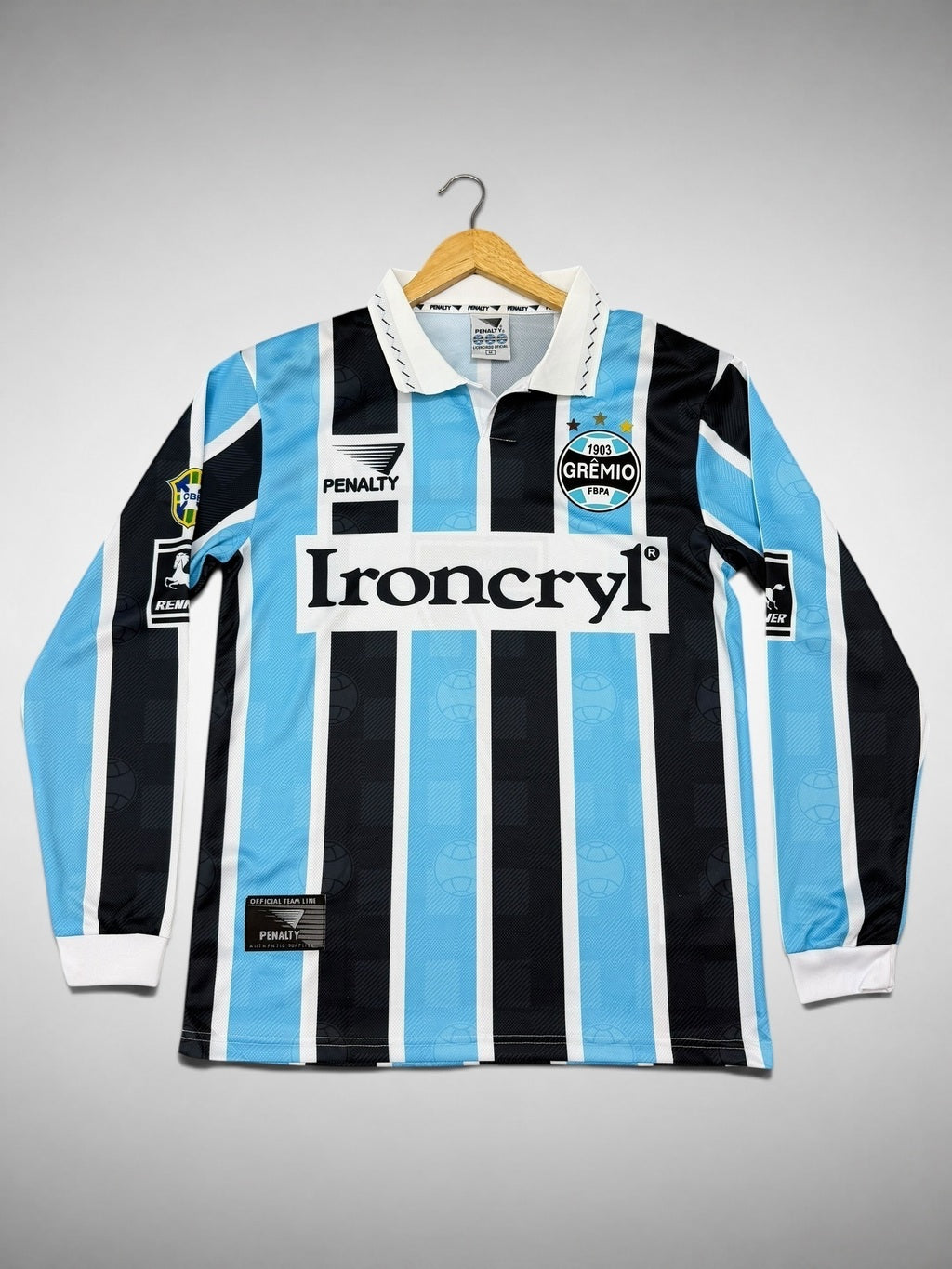 CAMISA LONGA GRÊMIO 1997 “Paulo Nunes”