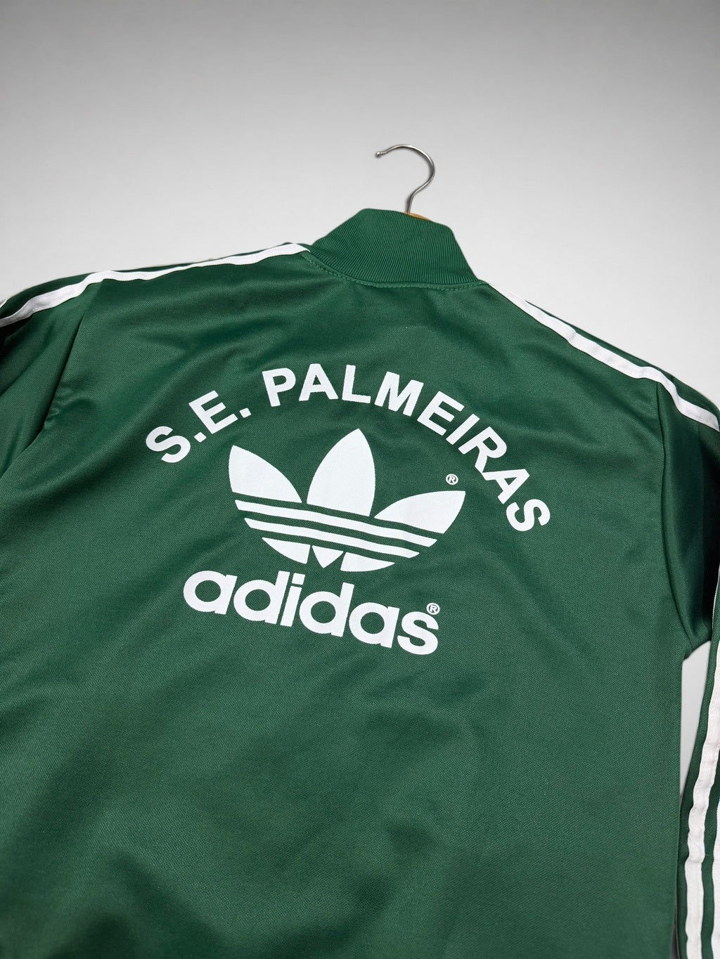JAQUETA VERDE PALMEIRAS ANOS 80