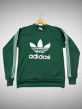 MOLETOM VERDE PALMEIRAS ANOS 80