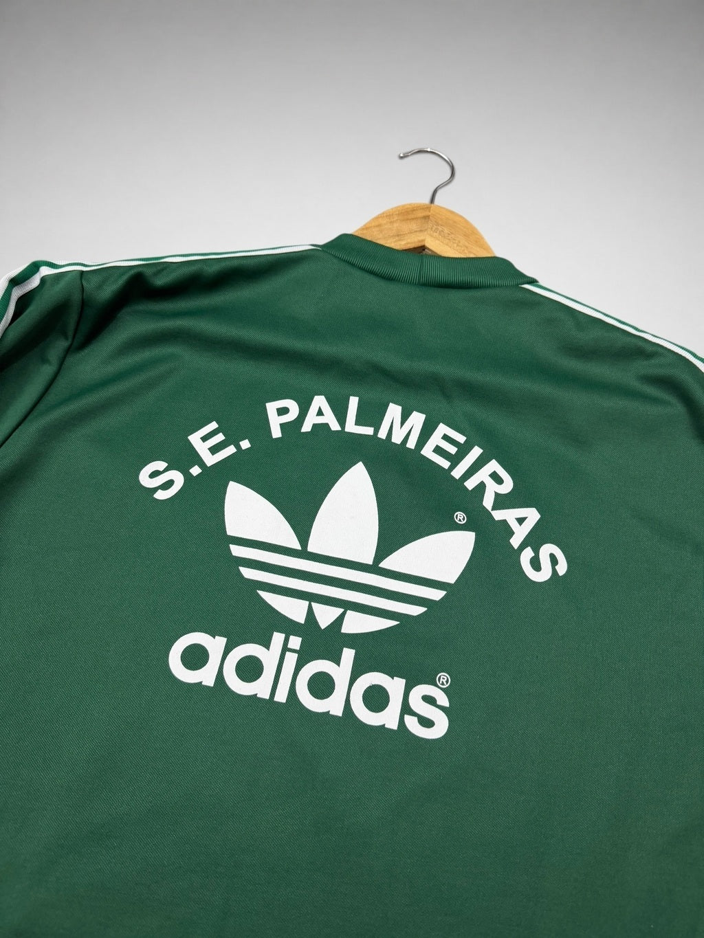 MOLETOM VERDE PALMEIRAS ANOS 80