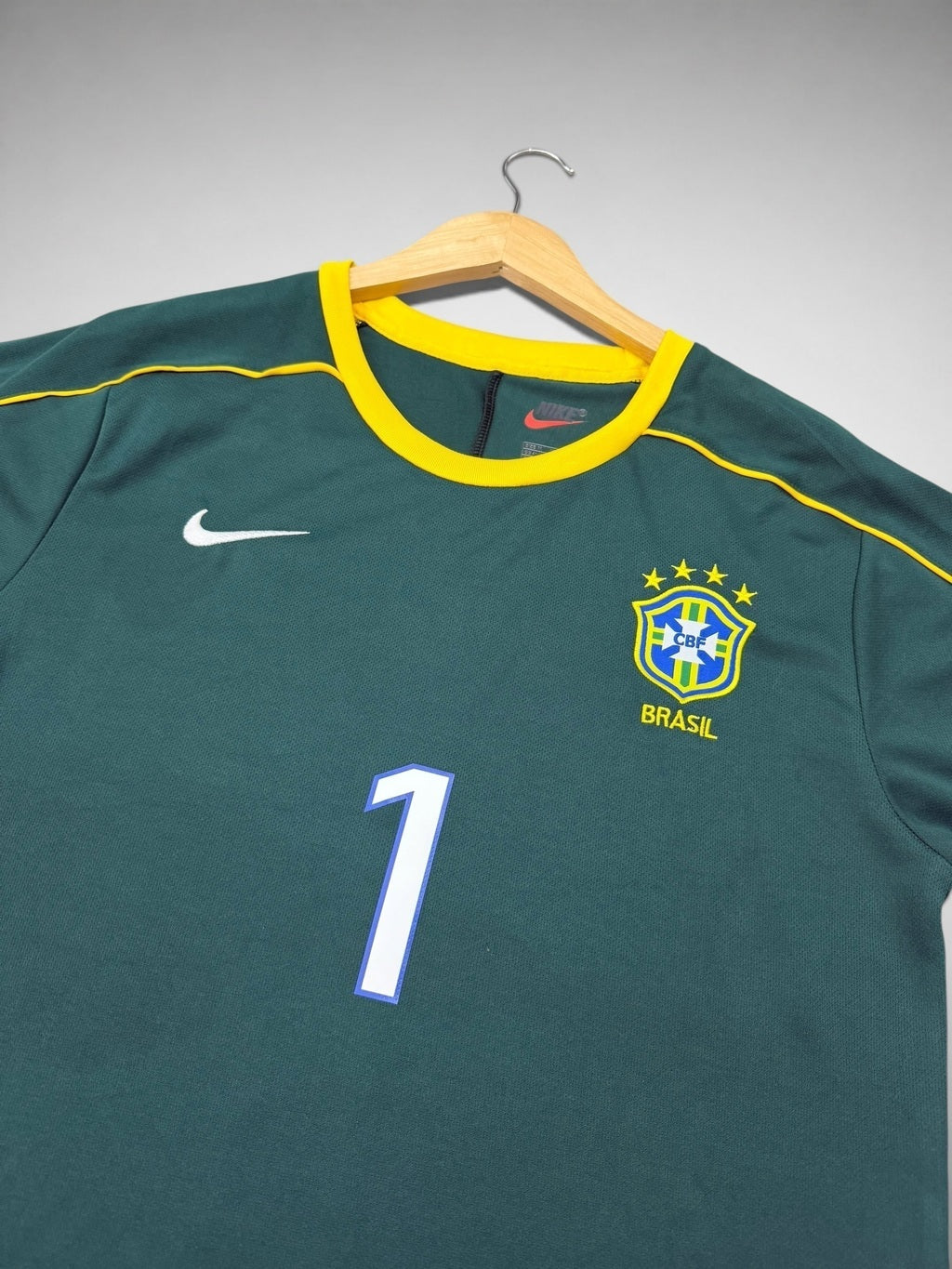 CAMISA GOLEIRO BRASIL COPA 1998 “Taffarel”