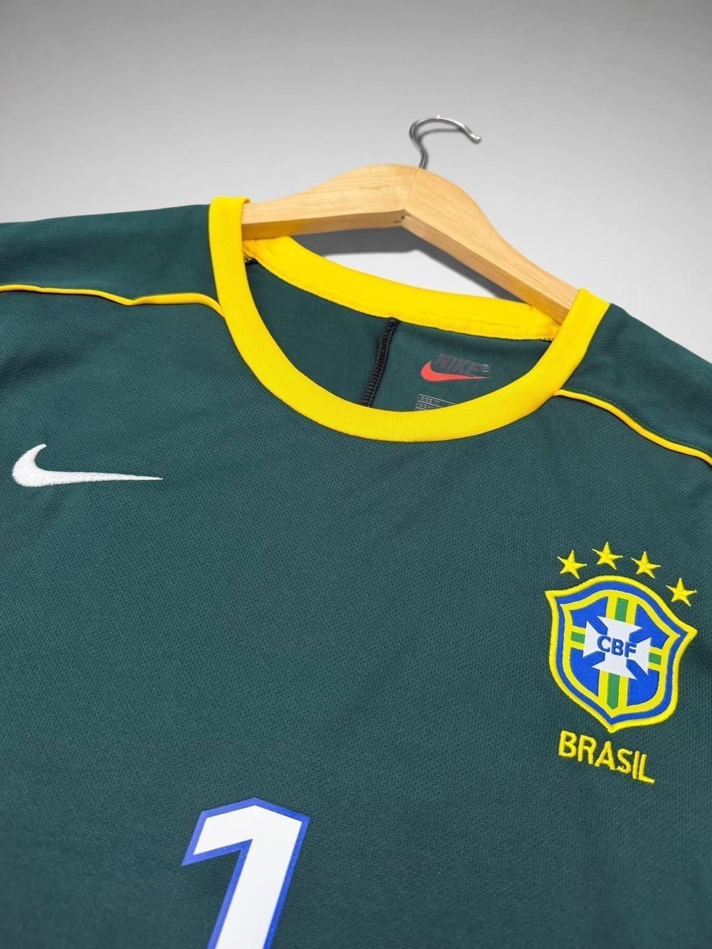 CAMISA GOLEIRO BRASIL COPA 1998 “Taffarel”