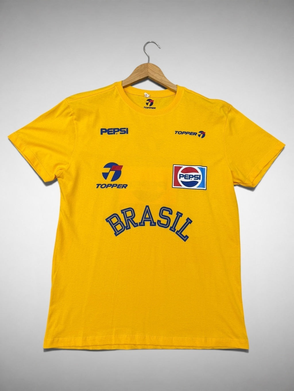 CAMISA TREINO AMARELA SELEÇÃO BRASILEIRA COPA DE 1990