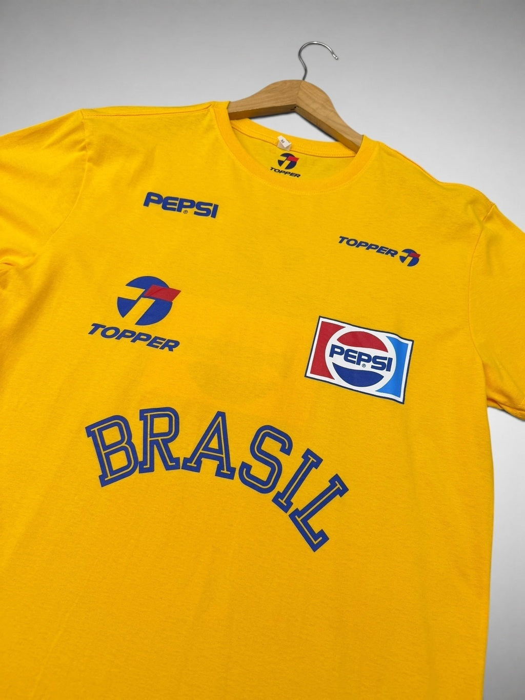 CAMISA TREINO AMARELA SELEÇÃO BRASILEIRA COPA DE 1990