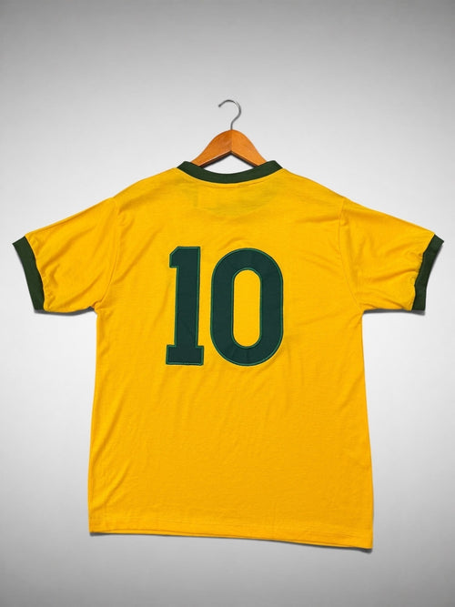 CAMISA AMARELA SELEÇÃO BRASILEIRA COPA DE 1970 “Pelé”