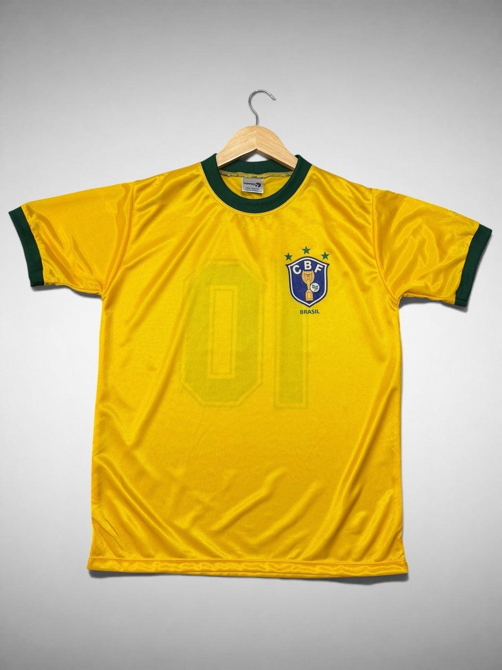 CAMISA AMARELA SELEÇÃO BRASILEIRA COPA DE 1982 “Zico”