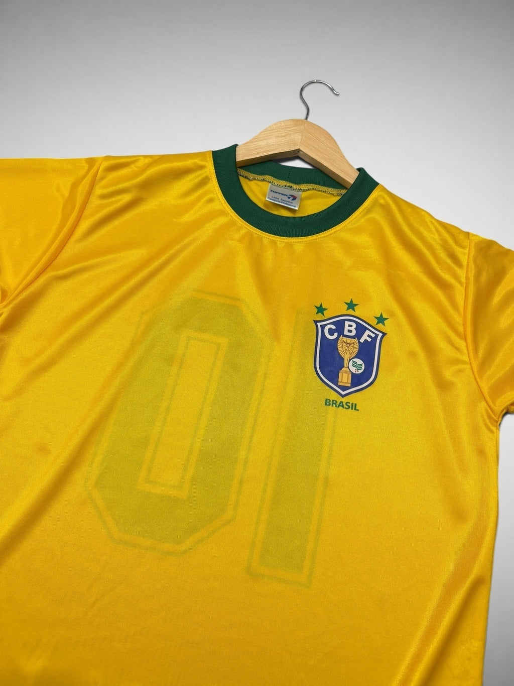 CAMISA AMARELA SELEÇÃO BRASILEIRA COPA DE 1982 “Zico”