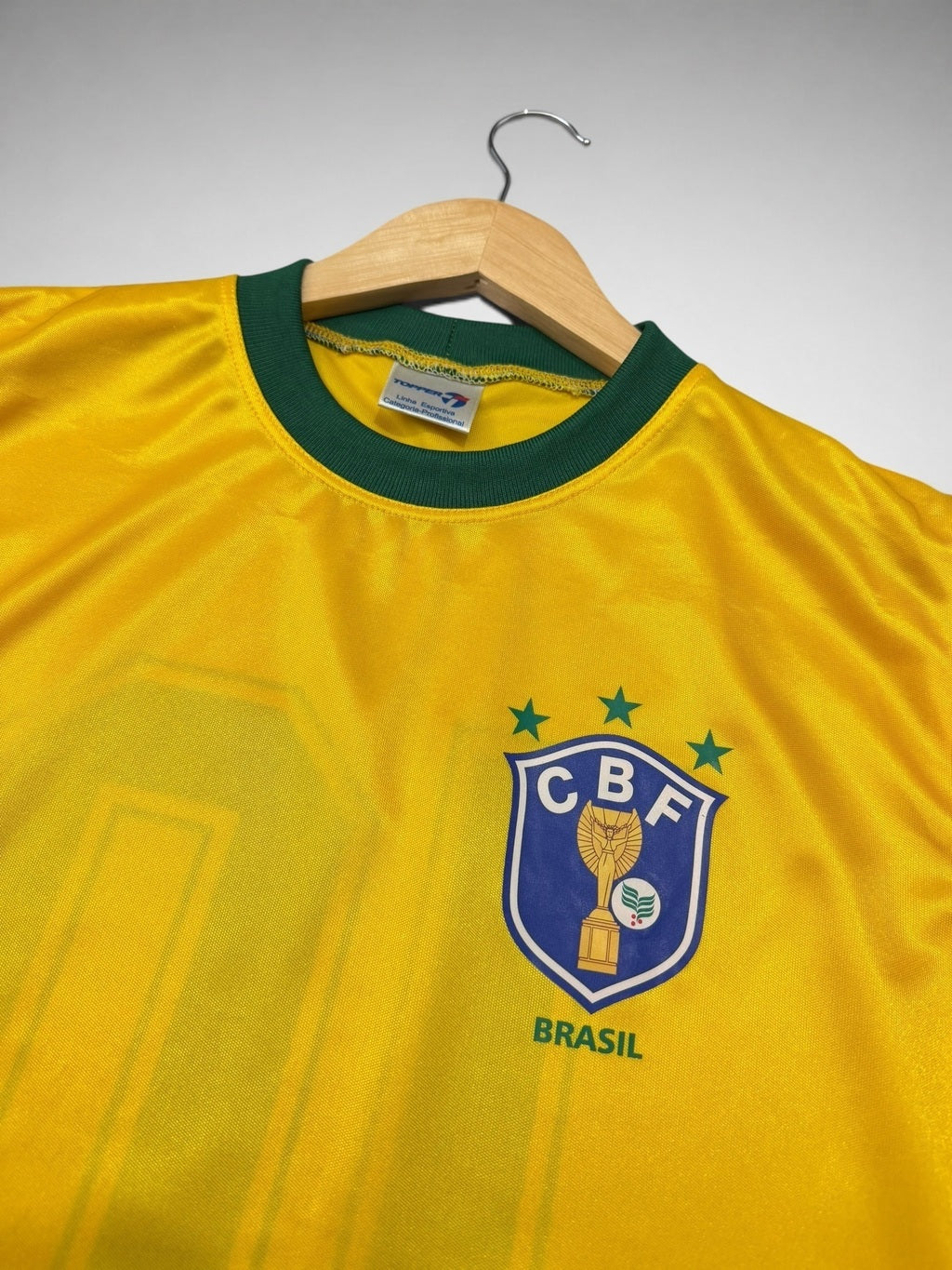 CAMISA AMARELA SELEÇÃO BRASILEIRA COPA DE 1982 “Zico”