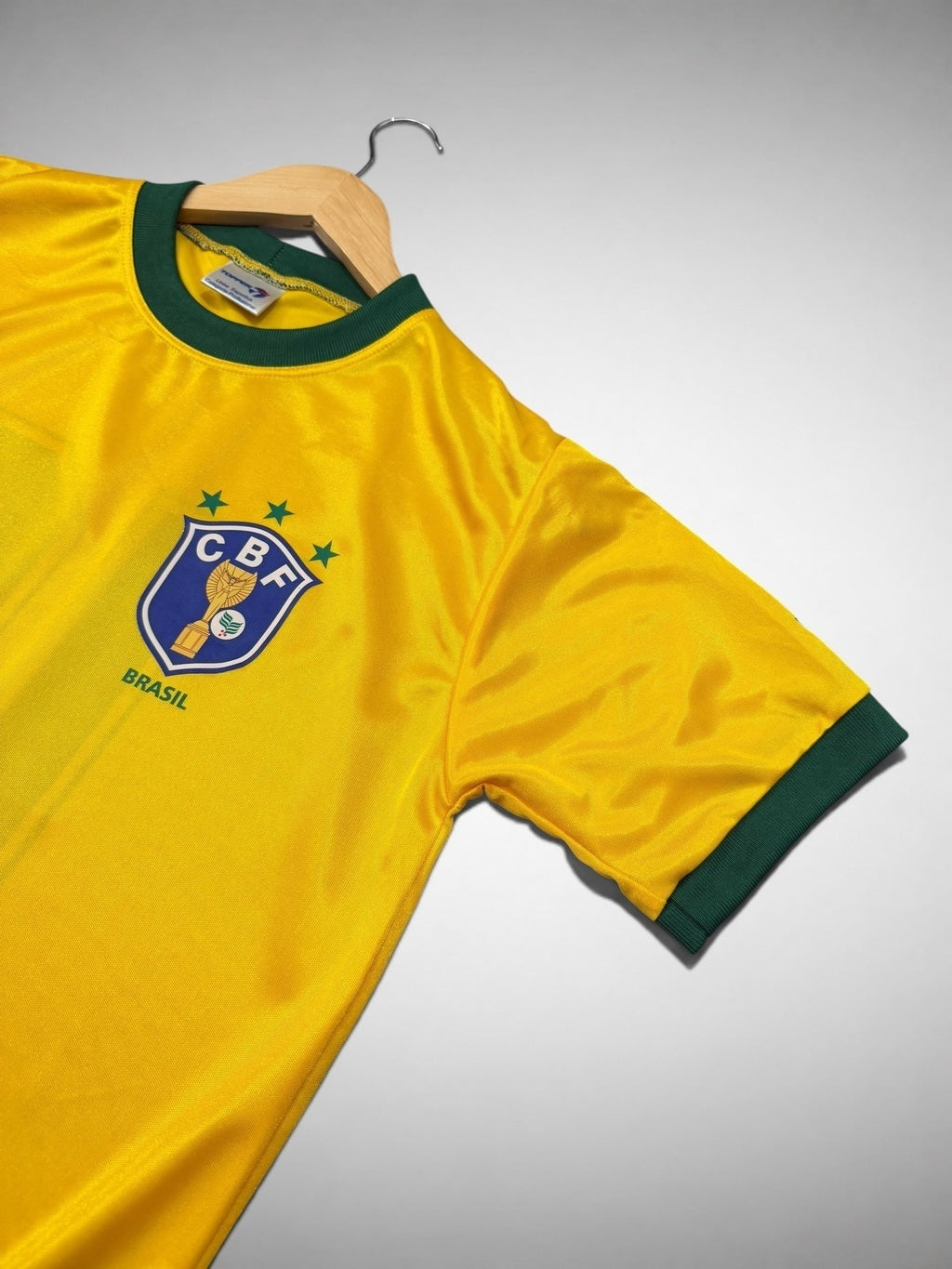 CAMISA AMARELA SELEÇÃO BRASILEIRA COPA DE 1982 “Zico”