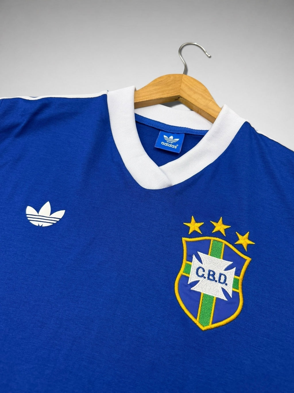 CAMISA AZUL SELEÇÃO BRASILEIRA COPA DE 1978 “Zico”
