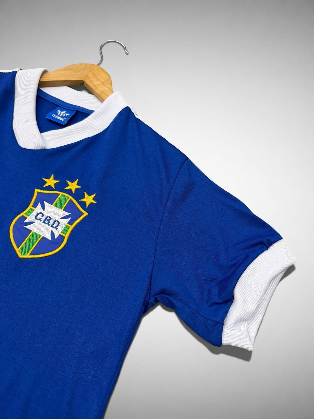 CAMISA AZUL SELEÇÃO BRASILEIRA COPA DE 1978 “Zico”