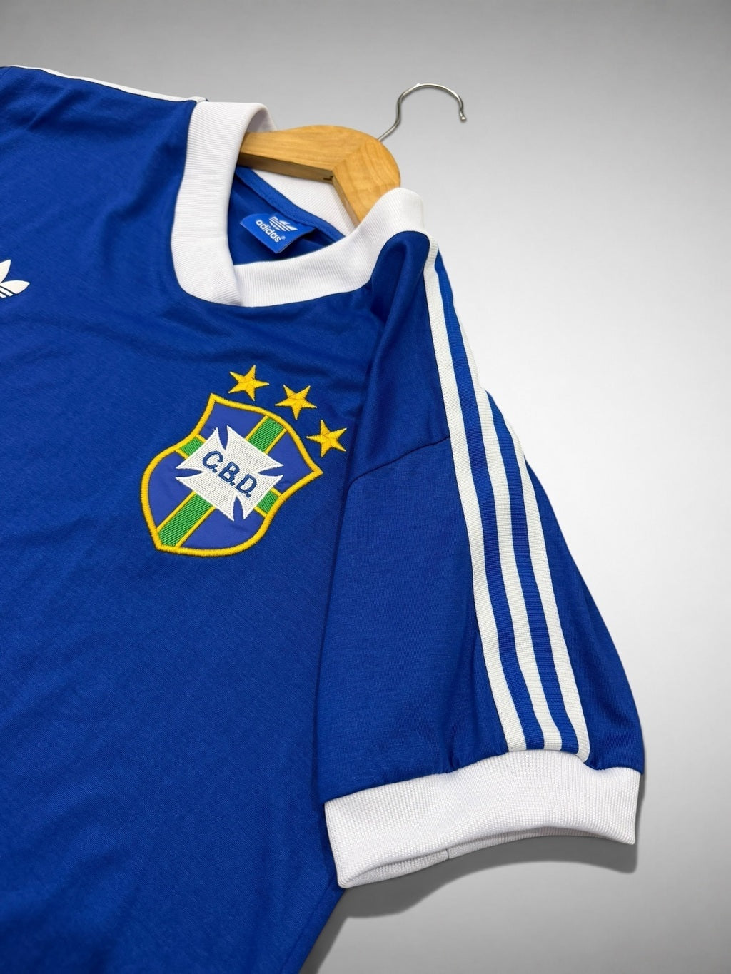 CAMISA AZUL SELEÇÃO BRASILEIRA COPA DE 1978 “Zico”
