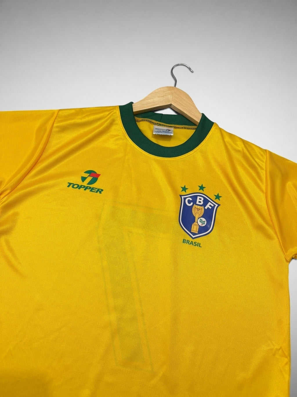 CAMISA AMARELA SELEÇÃO BRASILEIRA COPA AMÉRICA 1985 “Renato Gaúcho”