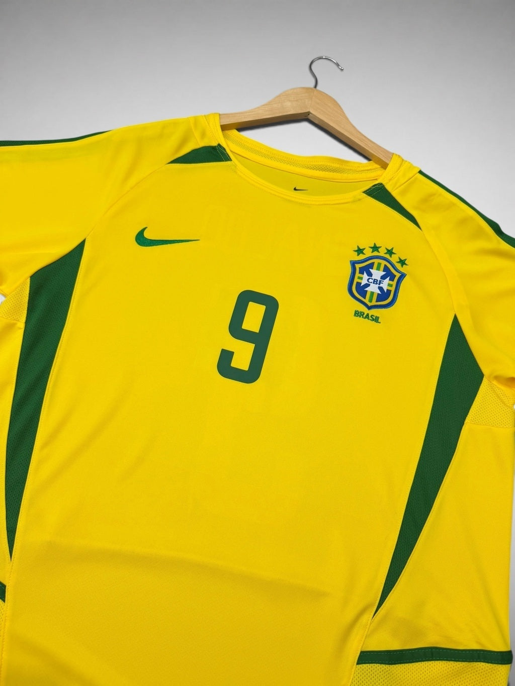 CAMISA AMARELA SELEÇÃO BRASILEIRA COPA DE 2002 “Ronaldo”