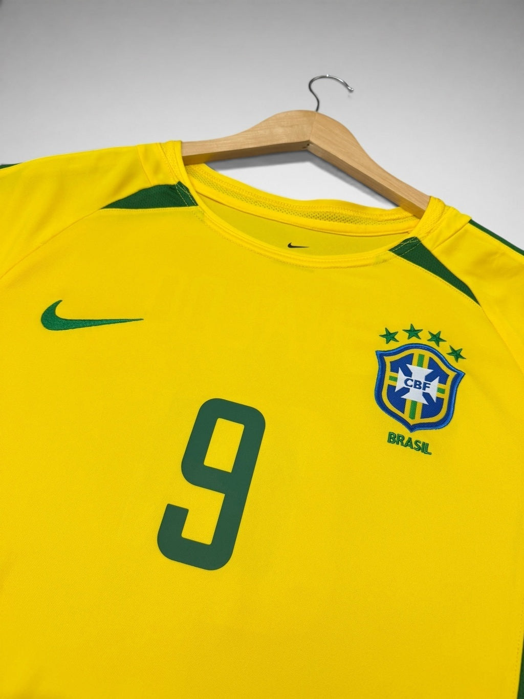 CAMISA AMARELA SELEÇÃO BRASILEIRA COPA DE 2002 “Ronaldo”
