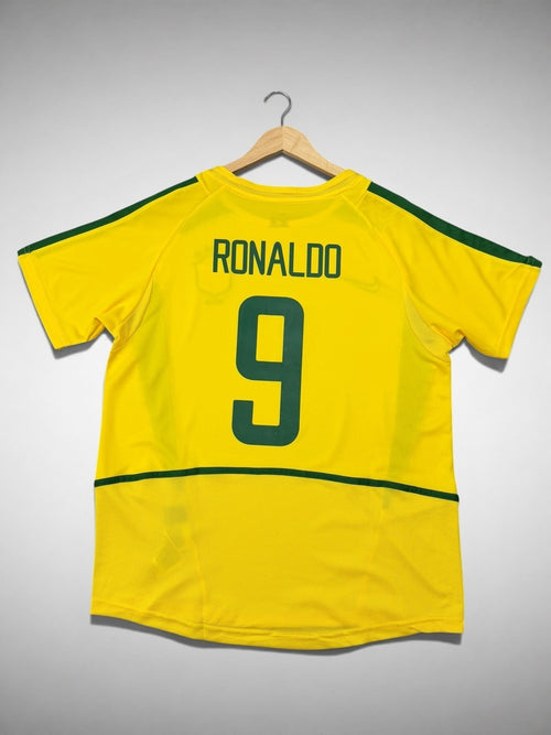 CAMISA AMARELA SELEÇÃO BRASILEIRA COPA DE 2002 “Ronaldo”