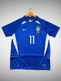 CAMISA AZUL SELEÇÃO BRASILEIRA COPA DE 2002 “Ronaldinho”