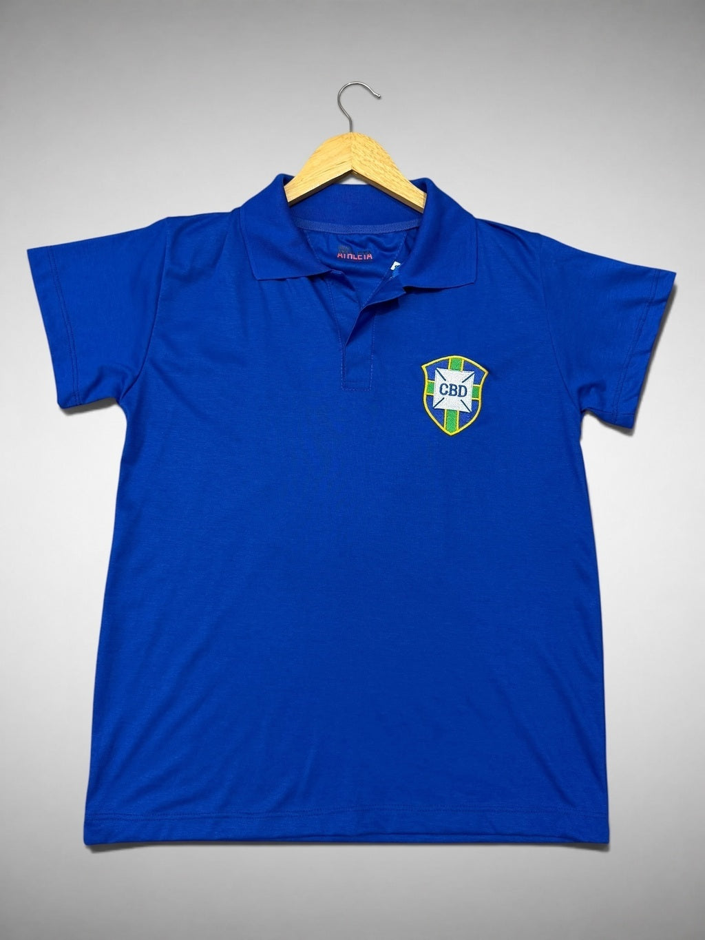 CAMISA AZUL SELEÇÃO BRASILEIRA COPA DE 1958 “Pelé”
