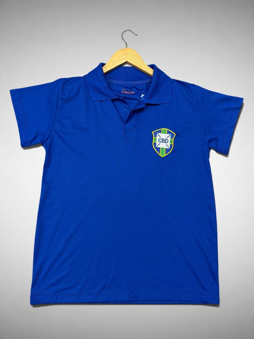 CAMISA AZUL SELEÇÃO BRASILEIRA COPA DE 1958 “Pelé”