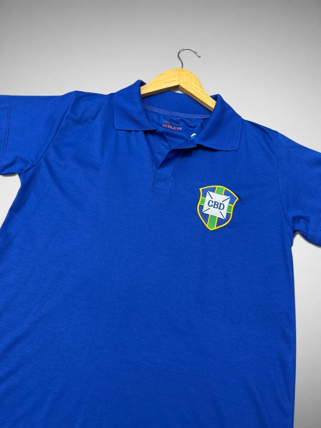 CAMISA AZUL SELEÇÃO BRASILEIRA COPA DE 1958 “Pelé”